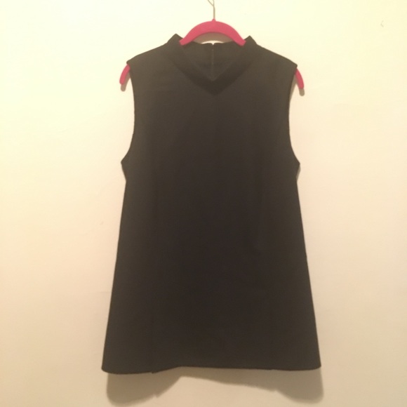 Gucci Black Wool Mock Neck Top 8 M - Picture 4 of 6